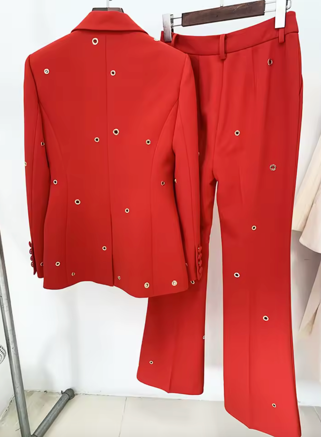 Metallic Embellished Pant Suit